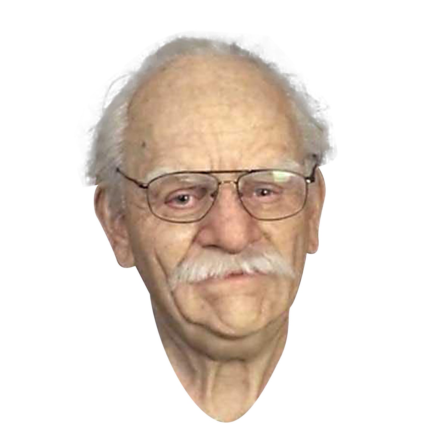 Old Man Halloween Mask
