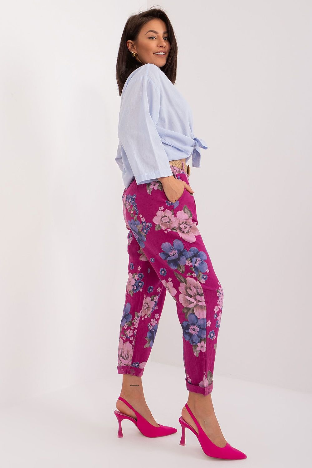 Casual Floral Pants
