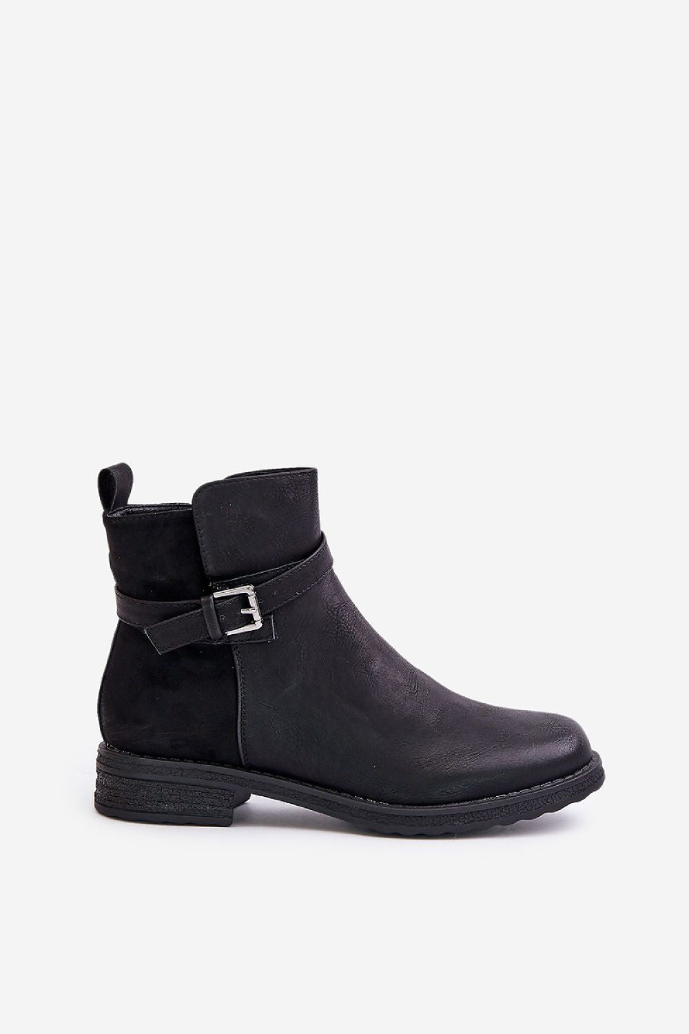 Flat Heel Ankle Boots
