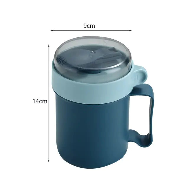 Oatmeal Breakfast Travel Cup