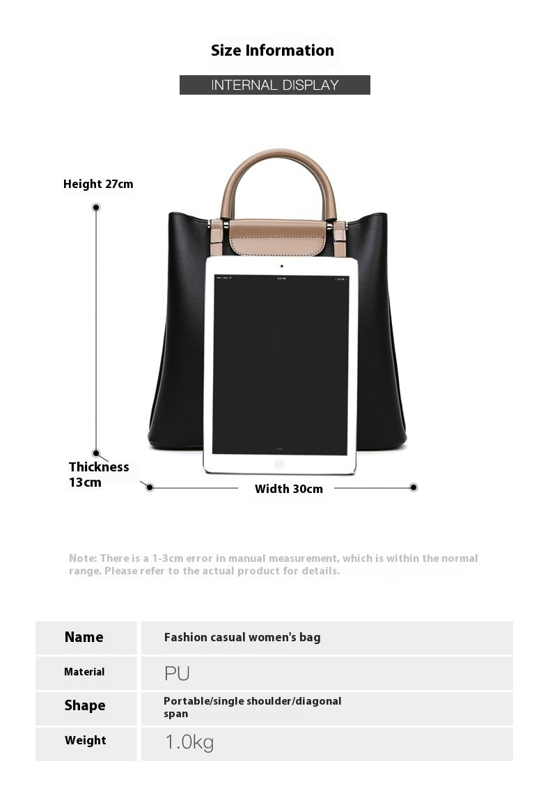 Urban Style Textured Handbag