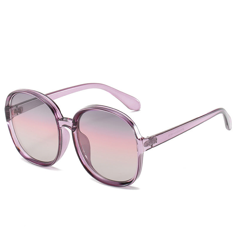 Big Round Lens Diva Sunglasses