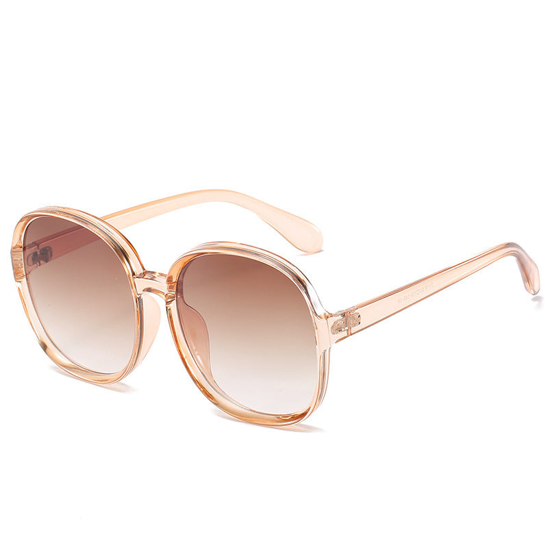 Big Round Lens Diva Sunglasses