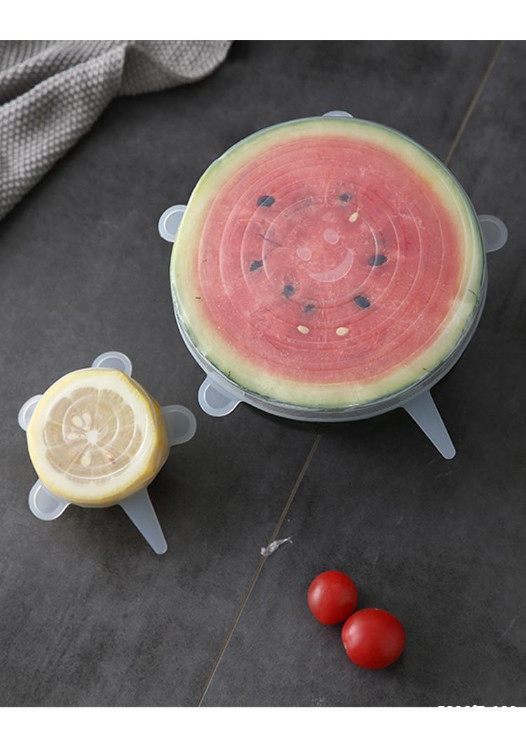 Fresh Sealed Food and Bowl Silicone Covers