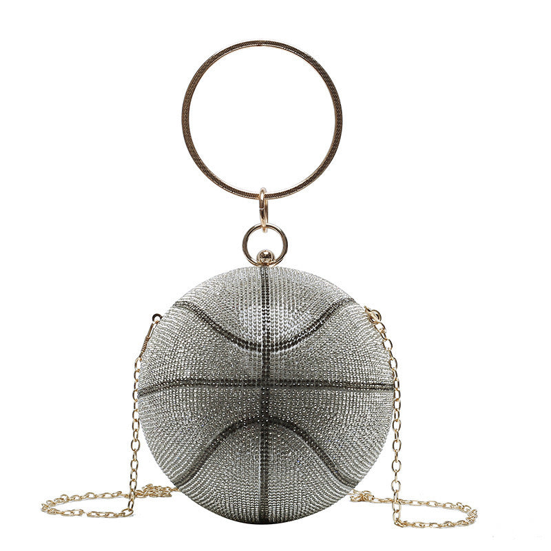 Football Shape Clutch Bag