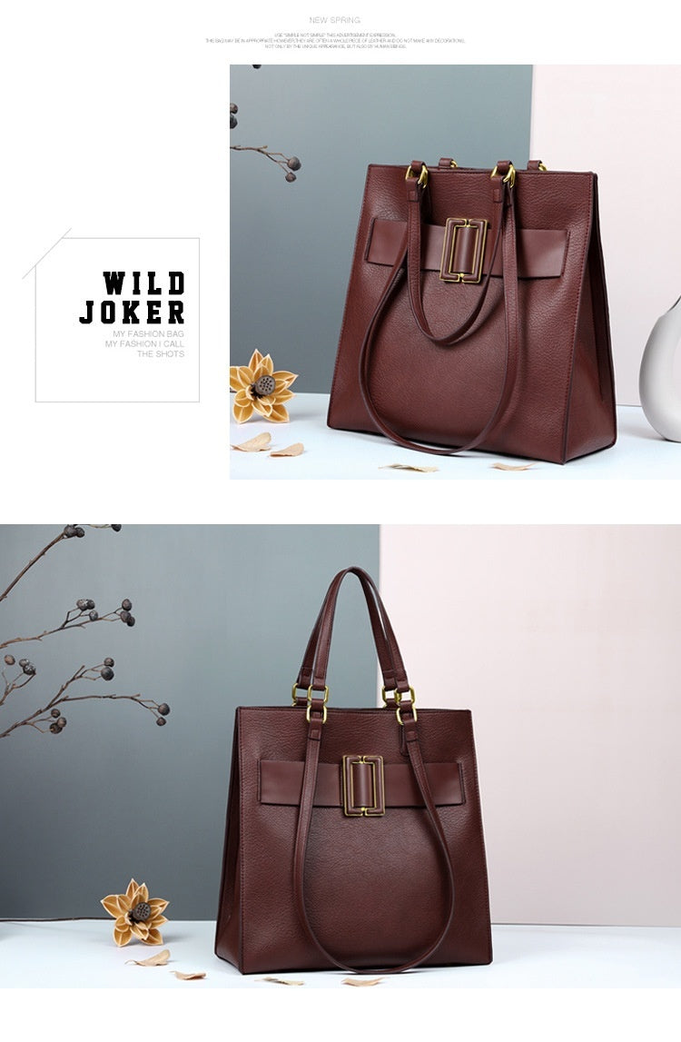 Vertical Tote/Shoulder Bag