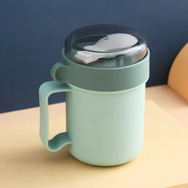 Oatmeal Breakfast Travel Cup