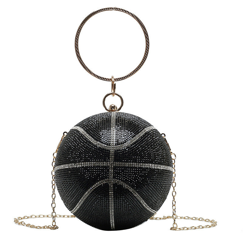 Football Shape Clutch Bag