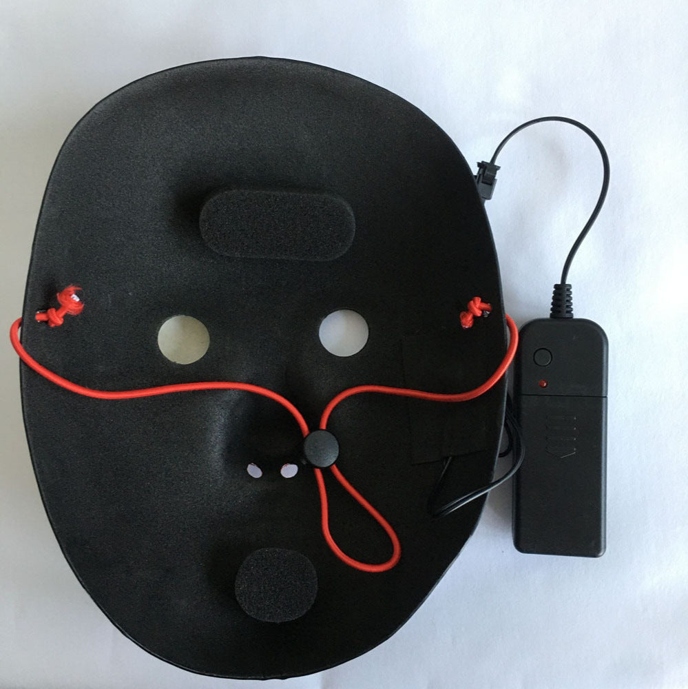 LED Halloween Cosplay Mask