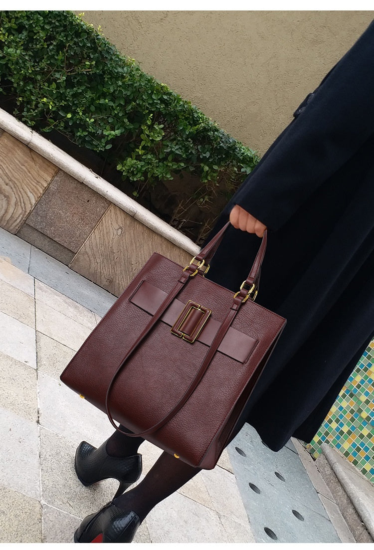 Vertical Tote/Shoulder Bag