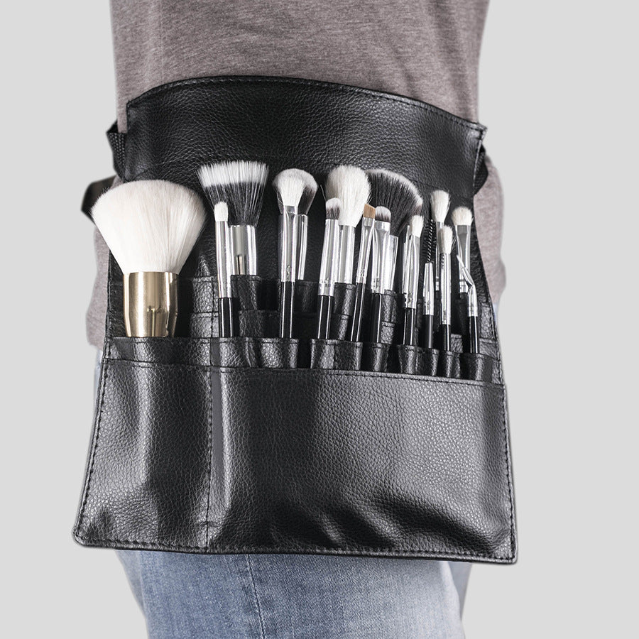 The crew carried diagonally heeled belt bags