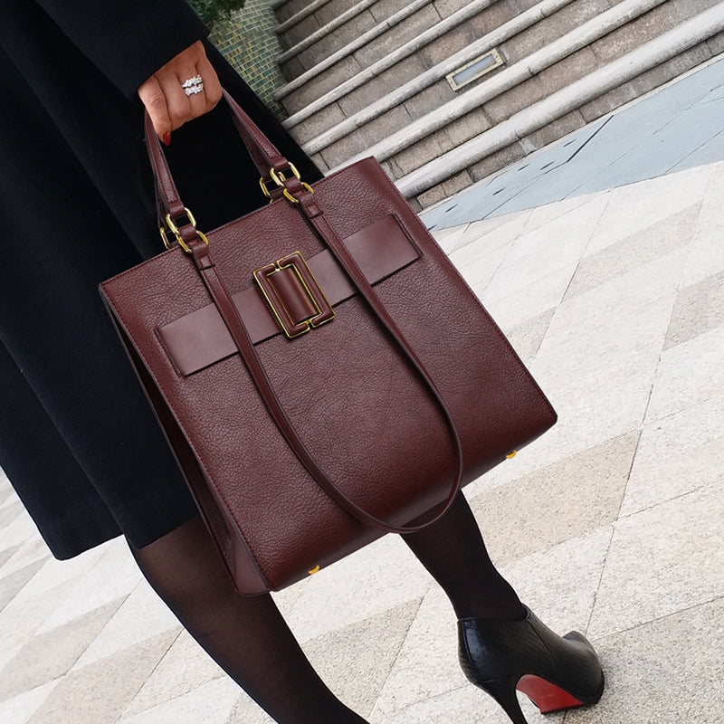 Vertical Tote/Shoulder Bag