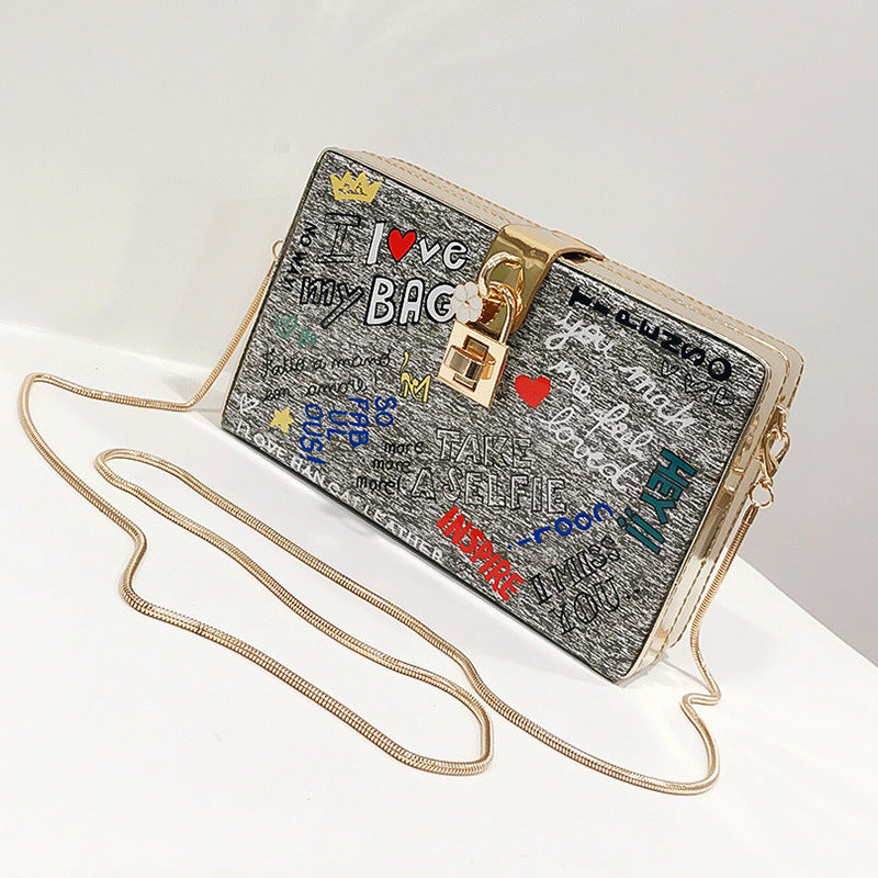 Chic Graffiti Casual Shoulder Bag