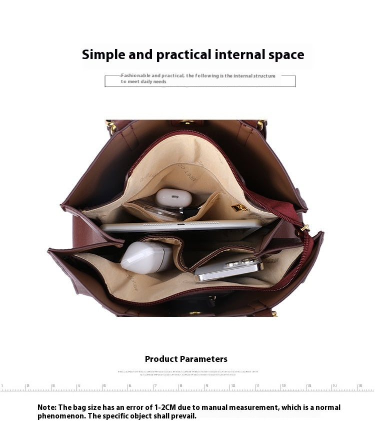 Vertical Tote/Shoulder Bag
