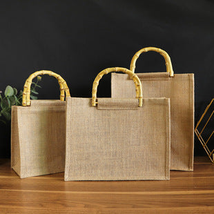 Linen Wine Bag