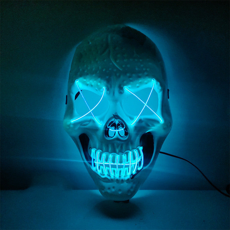 Halloween Skull Glowing Horror Mask