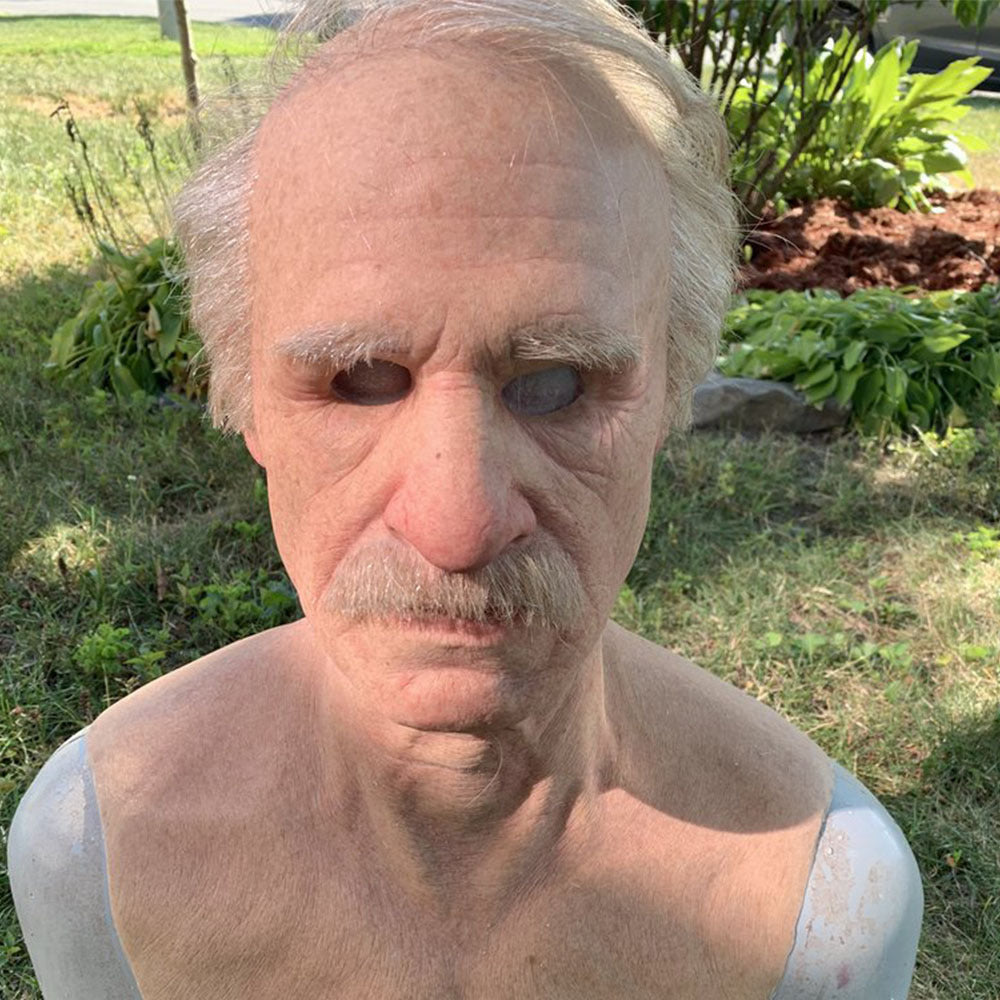 Old Man Halloween Mask