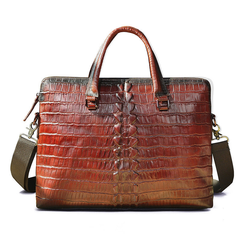 Unisex Leather 16-inch Laptop Executive Bag