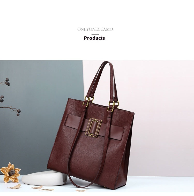 Vertical Tote/Shoulder Bag