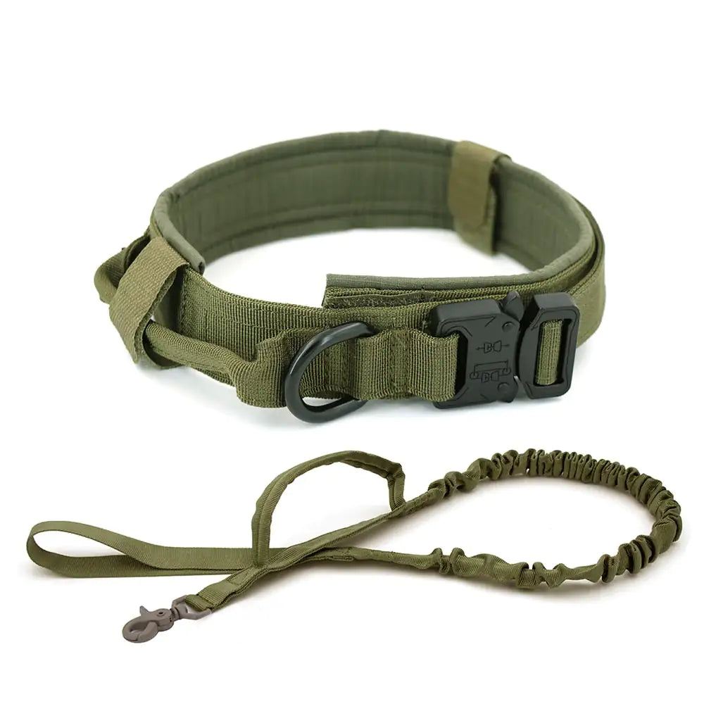 Tactical Dog Collar & Leash