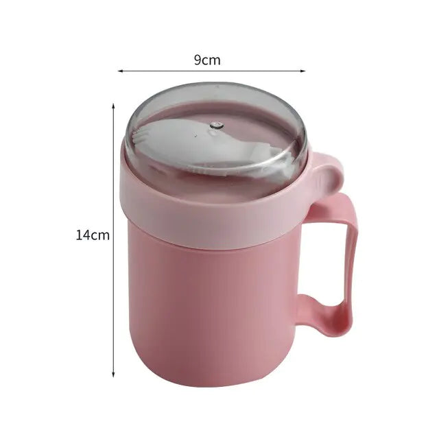 Oatmeal Breakfast Travel Cup