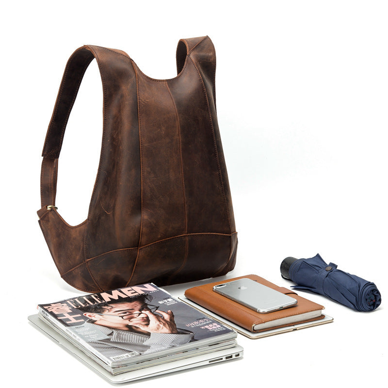 Metro Leather Shoulder Bag