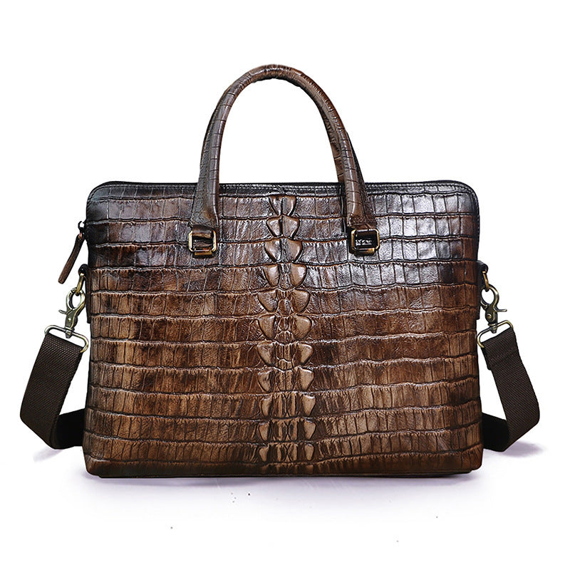 Unisex Leather 16-inch Laptop Executive Bag