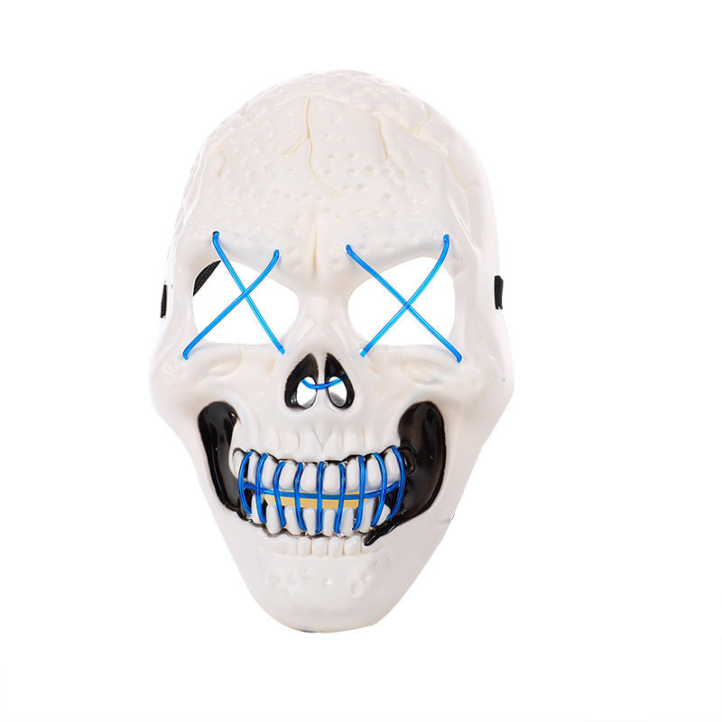Halloween Skull Glowing Horror Mask