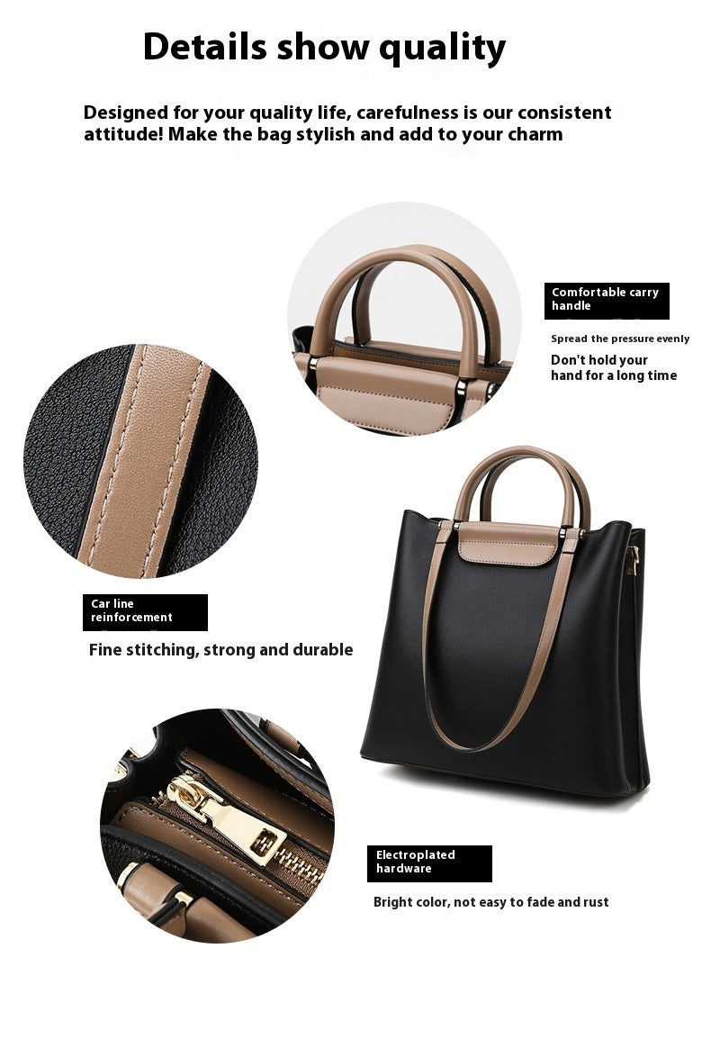 Urban Style Textured Handbag