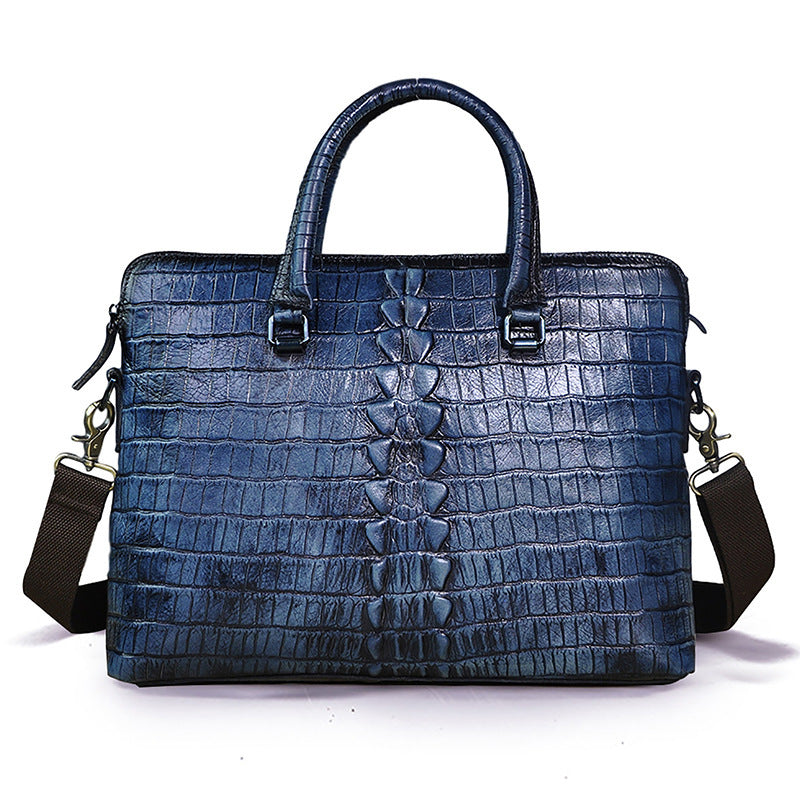 Unisex Leather 16-inch Laptop Executive Bag