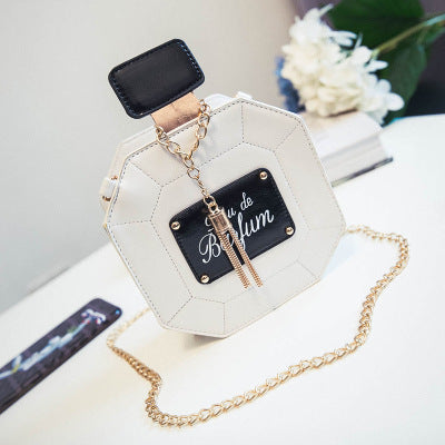 Perfume Bottle Chain Crossbody Bag