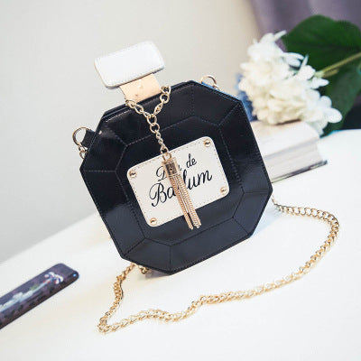 Perfume Bottle Chain Crossbody Bag