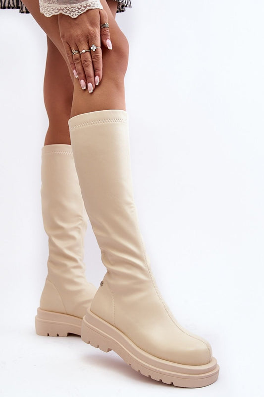 Insulated Thigh-High Boots