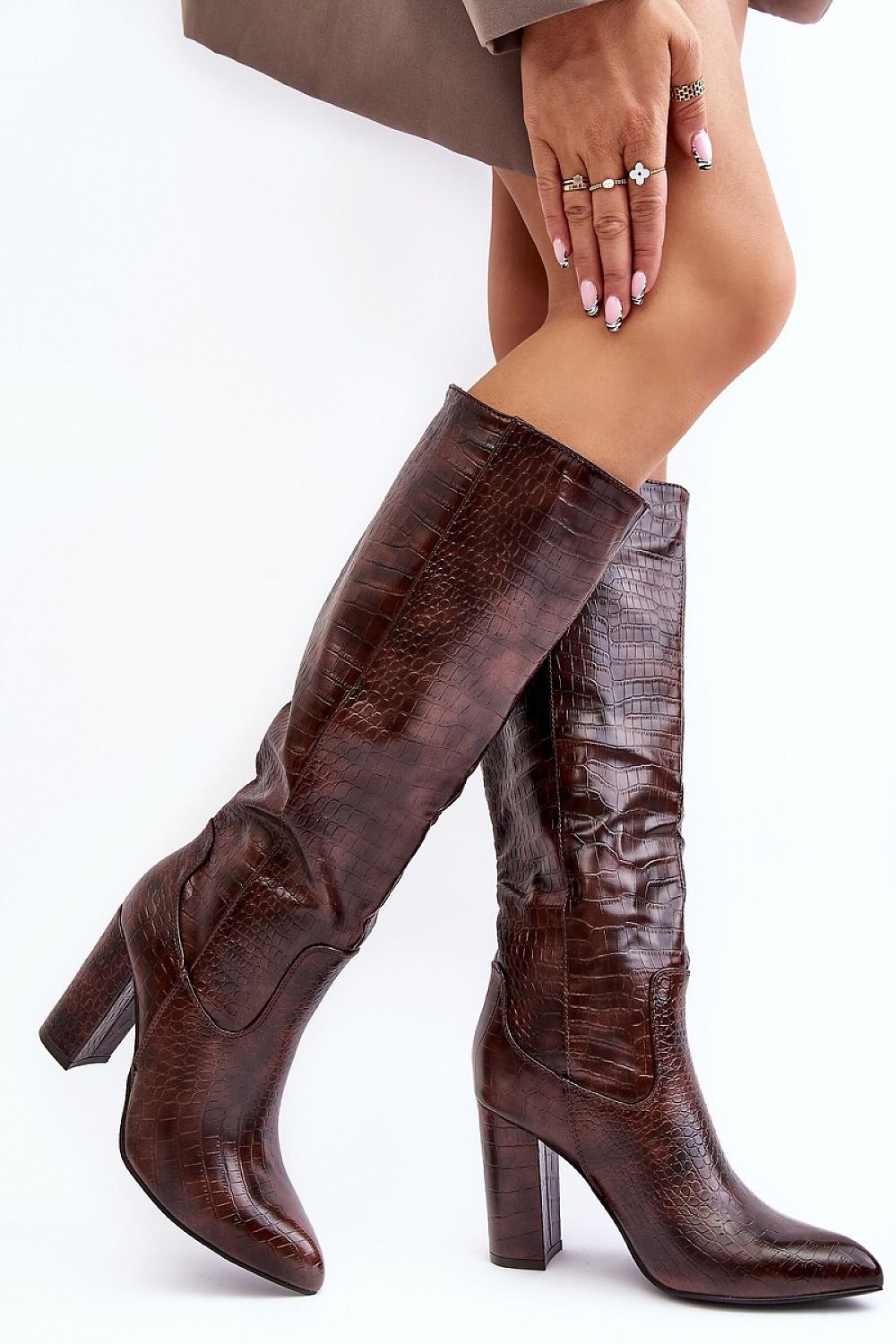 Metro Uptown Calf Heel Boots