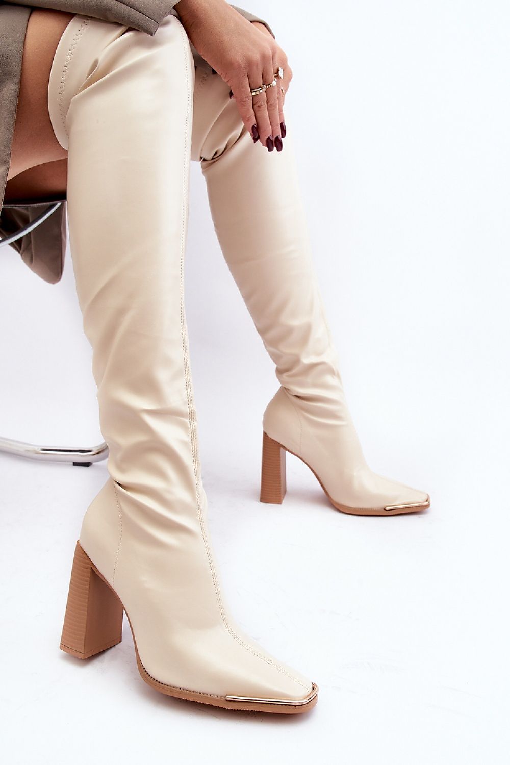 Knee High Heel Boots