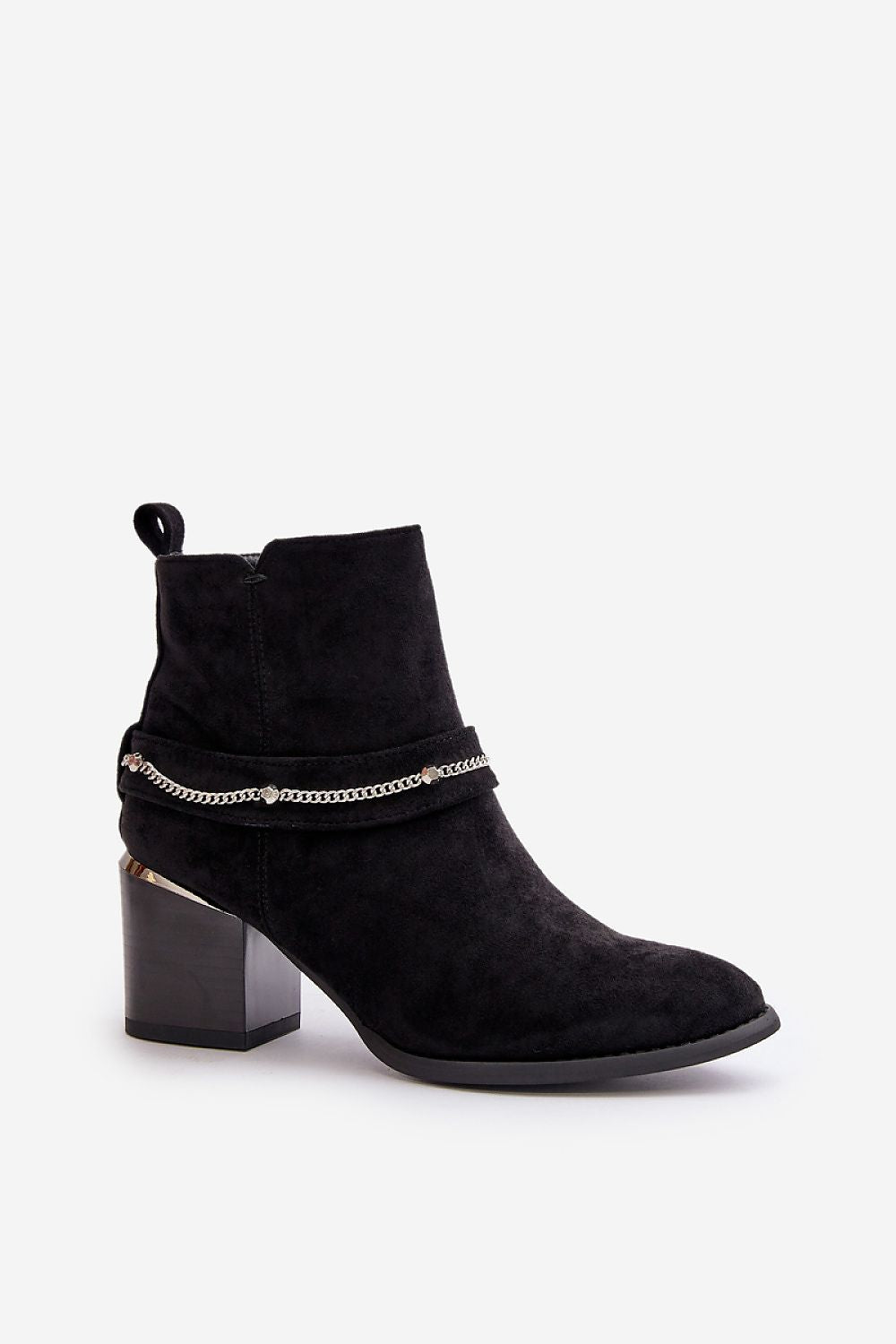 Ankle Chain Boots