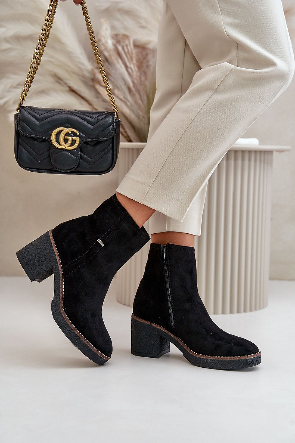 Ankle High Boots