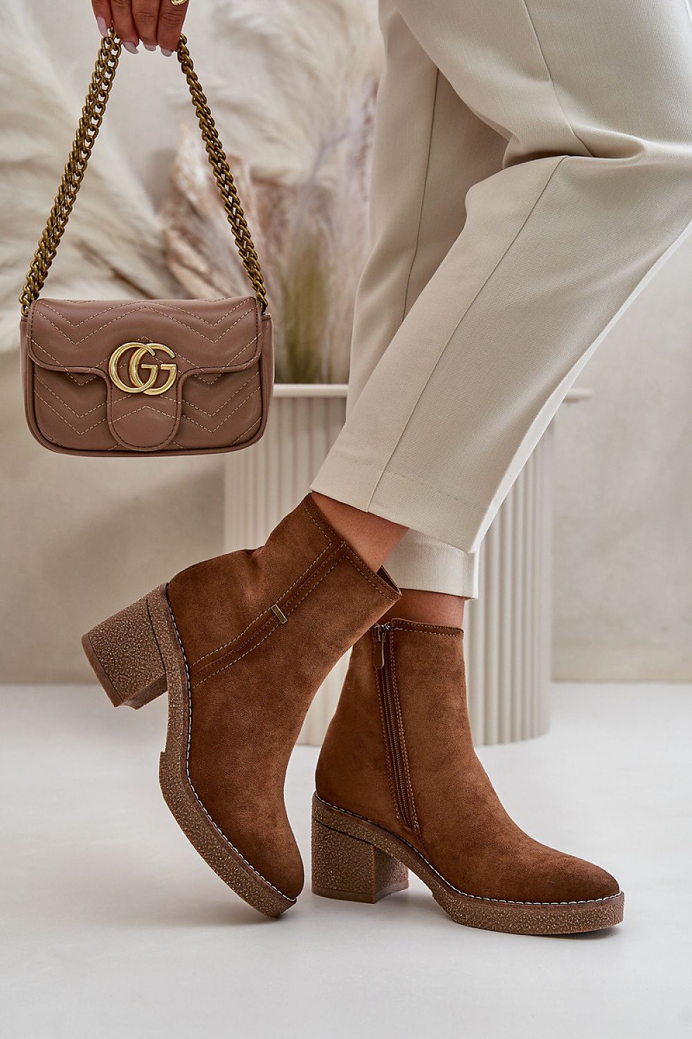 Ankle High Boots