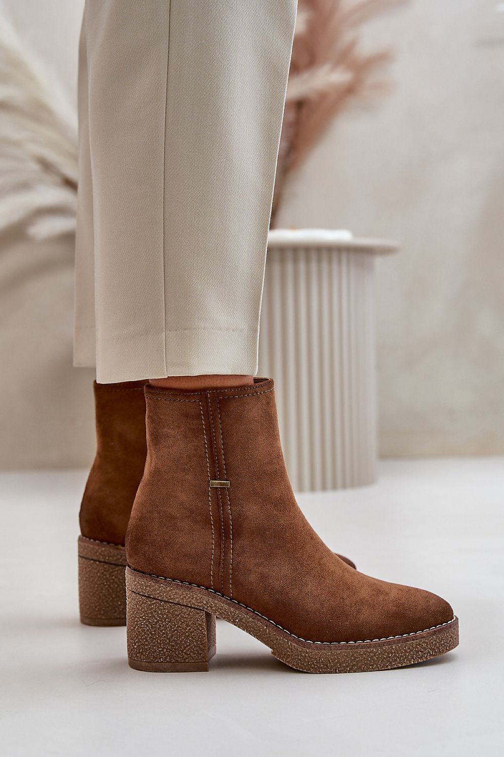Ankle High Boots