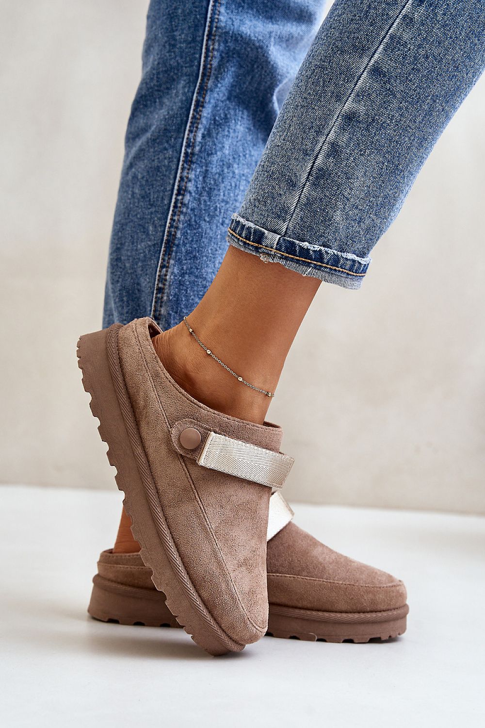 Heel Strap Slipper Shoes
