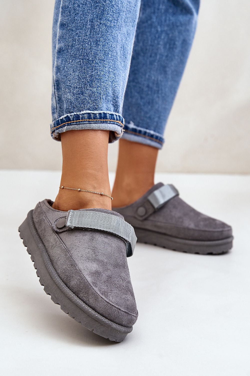 Heel Strap Slipper Shoes