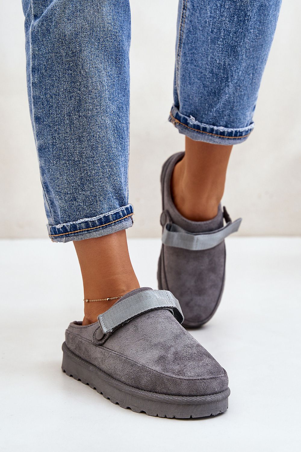 Heel Strap Slipper Shoes