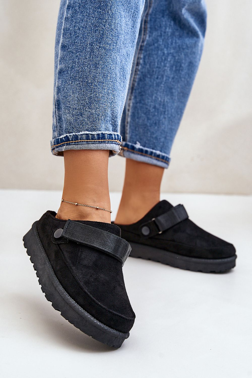 Heel Strap Slipper Shoes