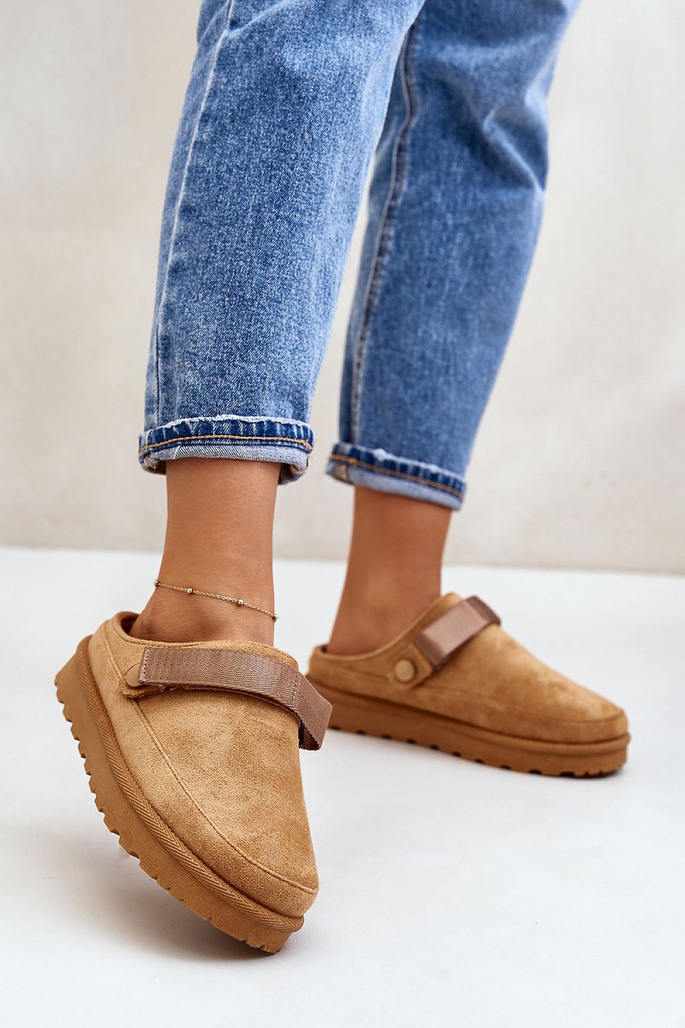 Heel Strap Slipper Shoes