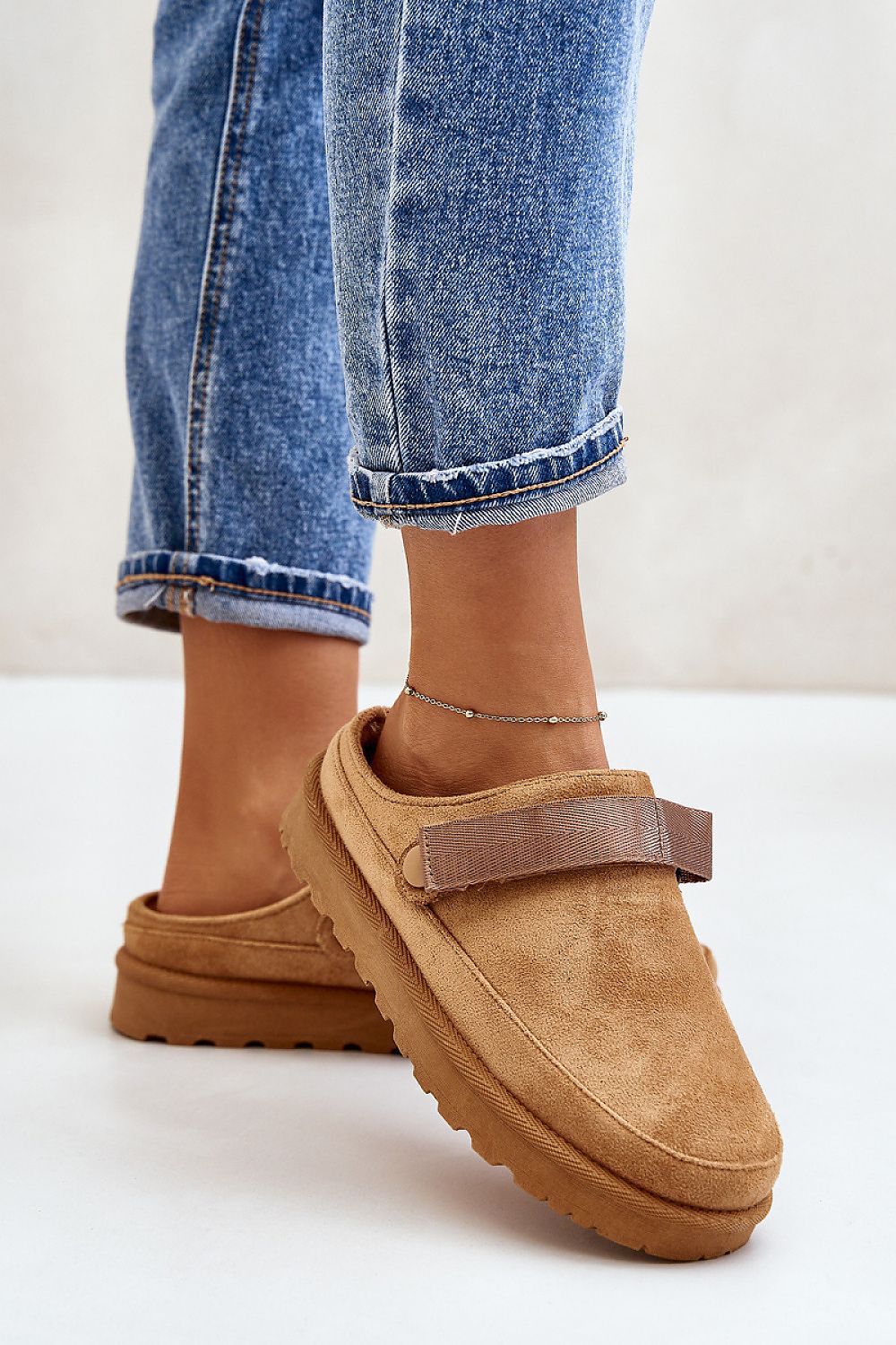 Heel Strap Slipper Shoes