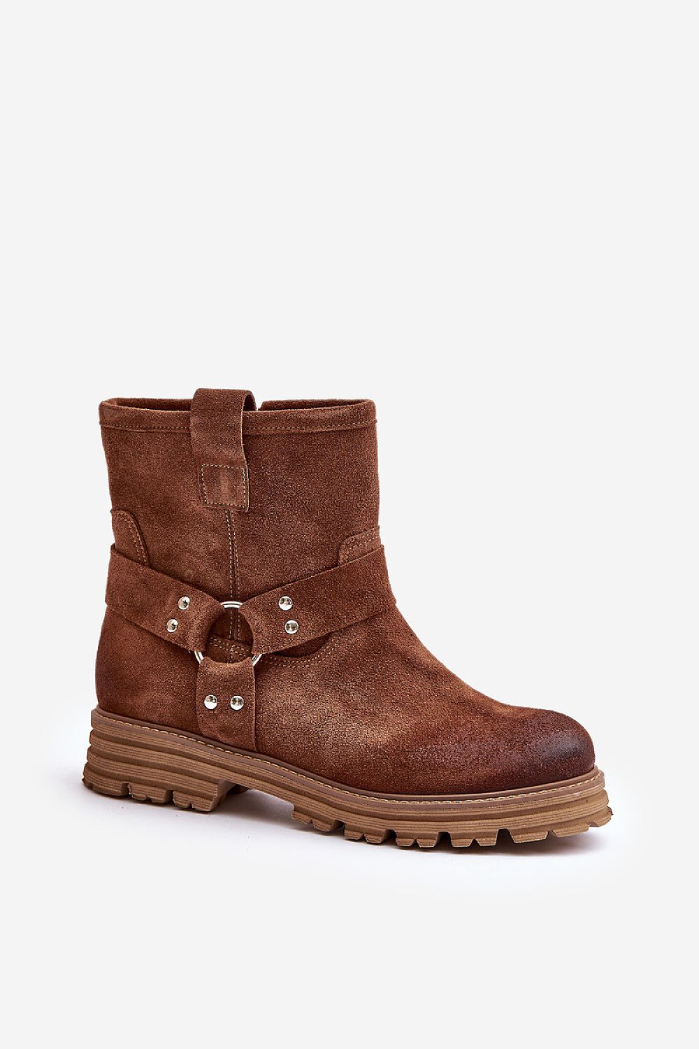 Ankle High Riding Boots