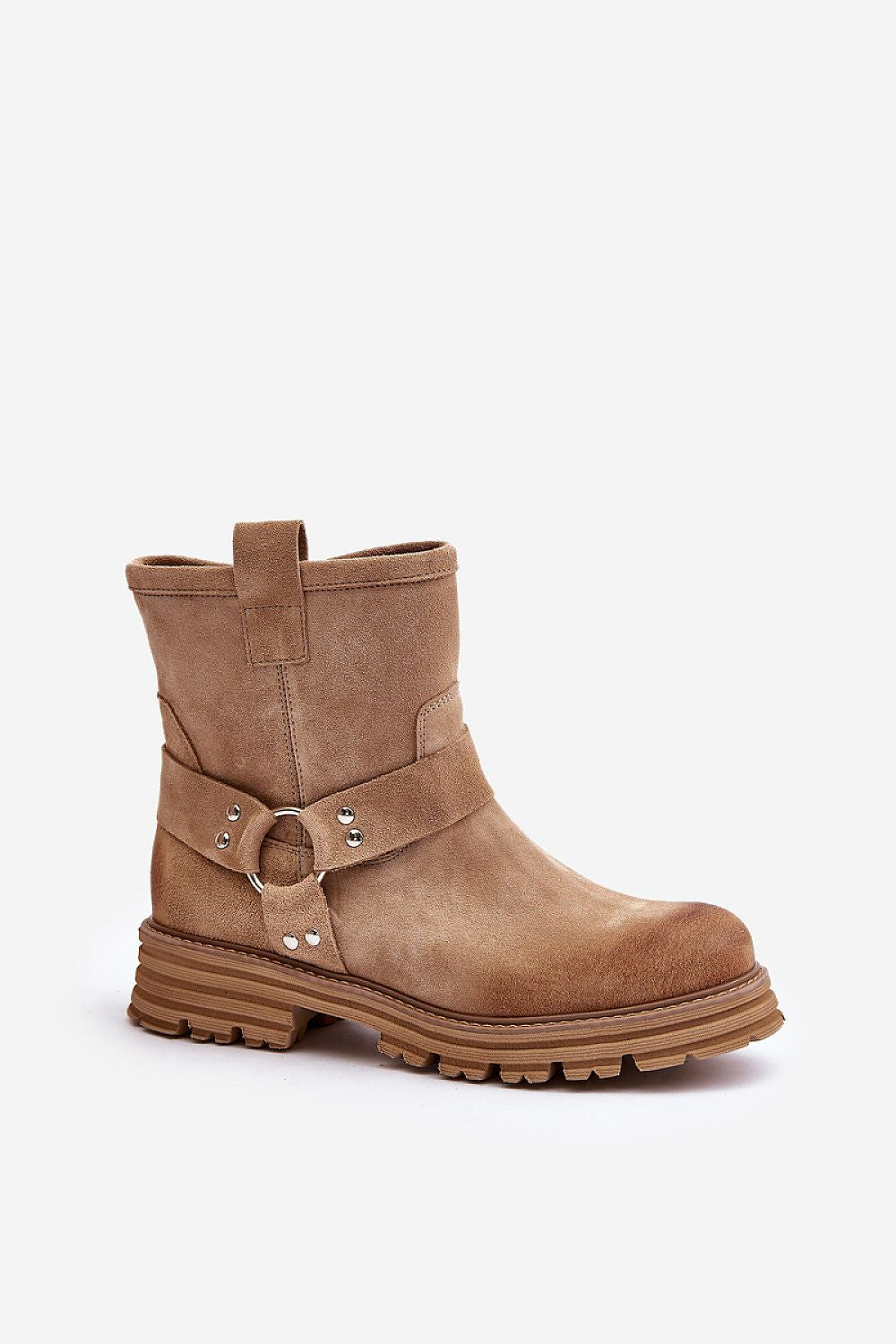 Ankle High Riding Boots