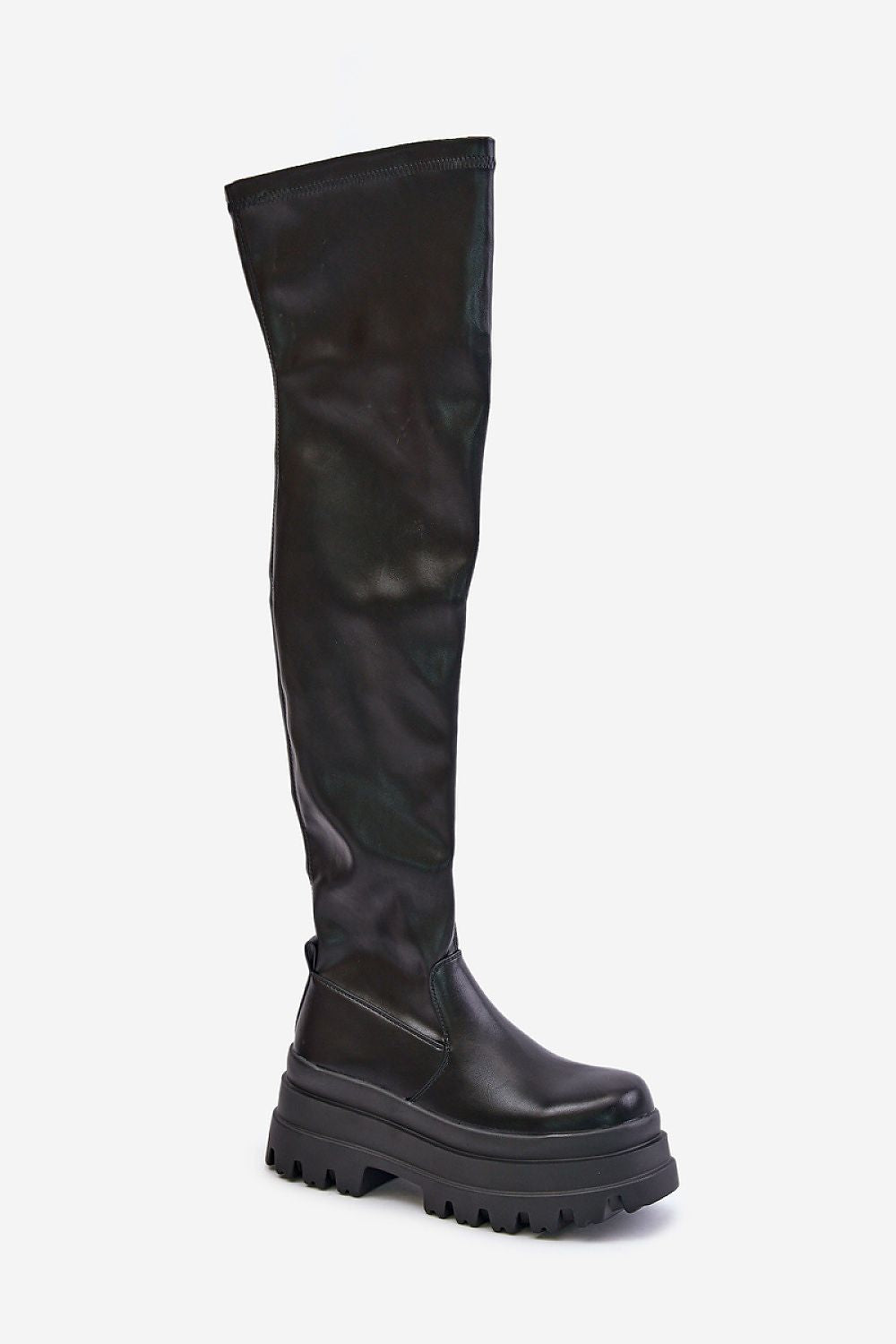 Black Over the Knee Boots
