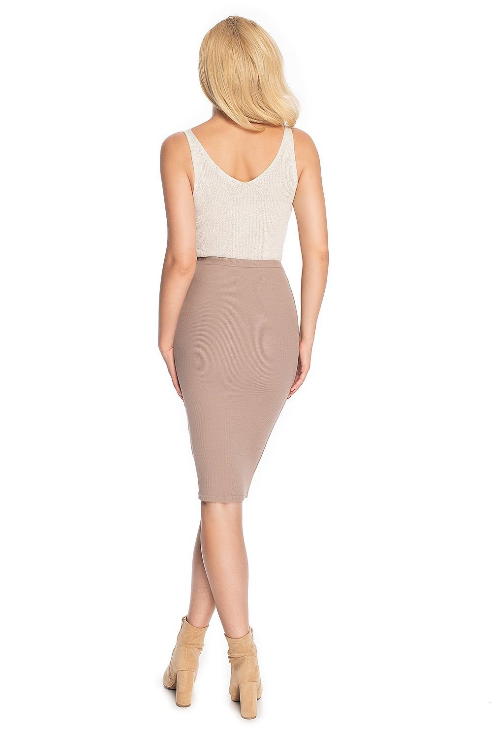Pencil Cut PeekaBoo Skirt.