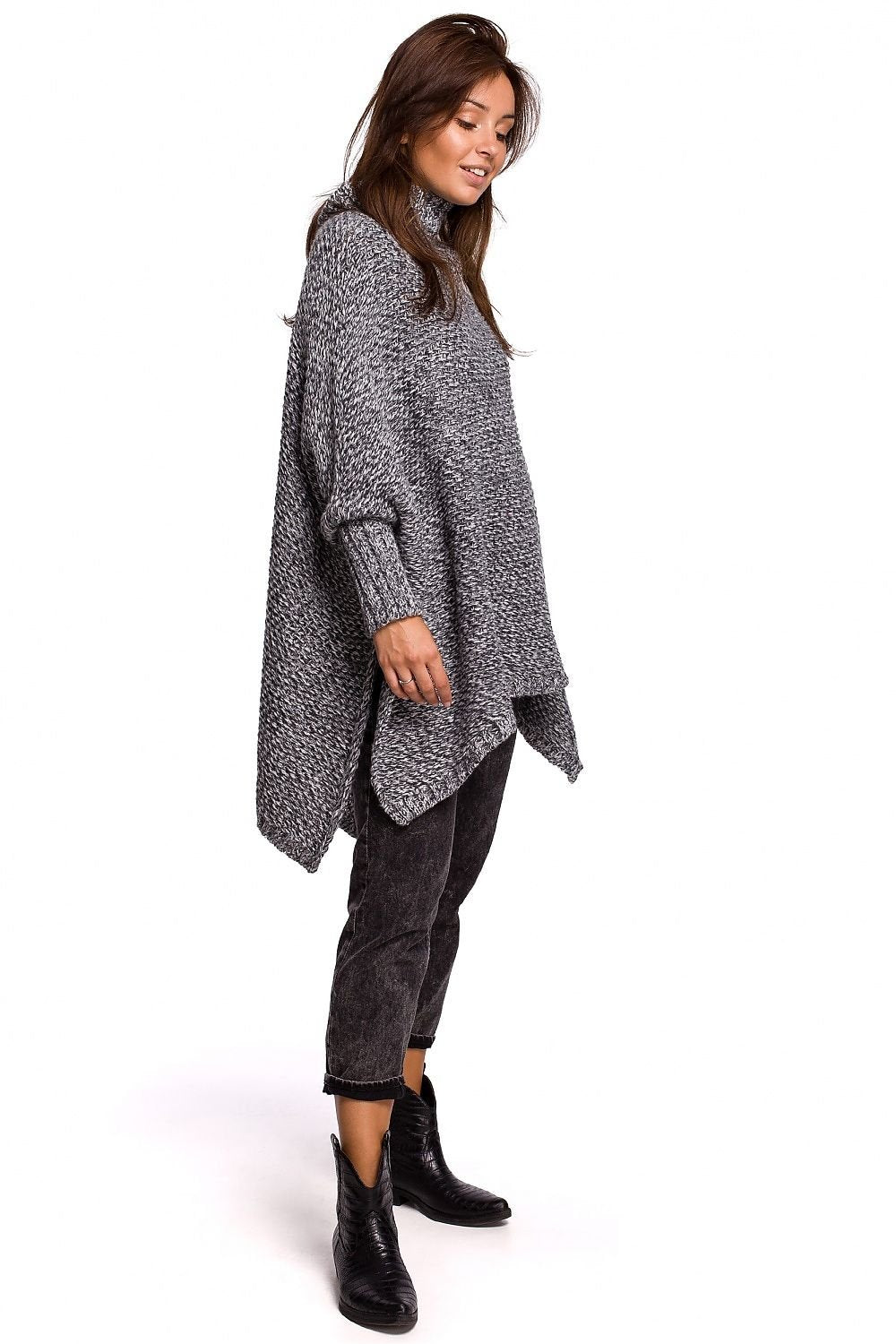 Turtleneck Poncho